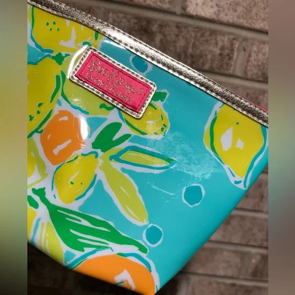 Lily Pulitzer Estée Lauder Cosmetic Makeup Bag - Picture 9 of 15